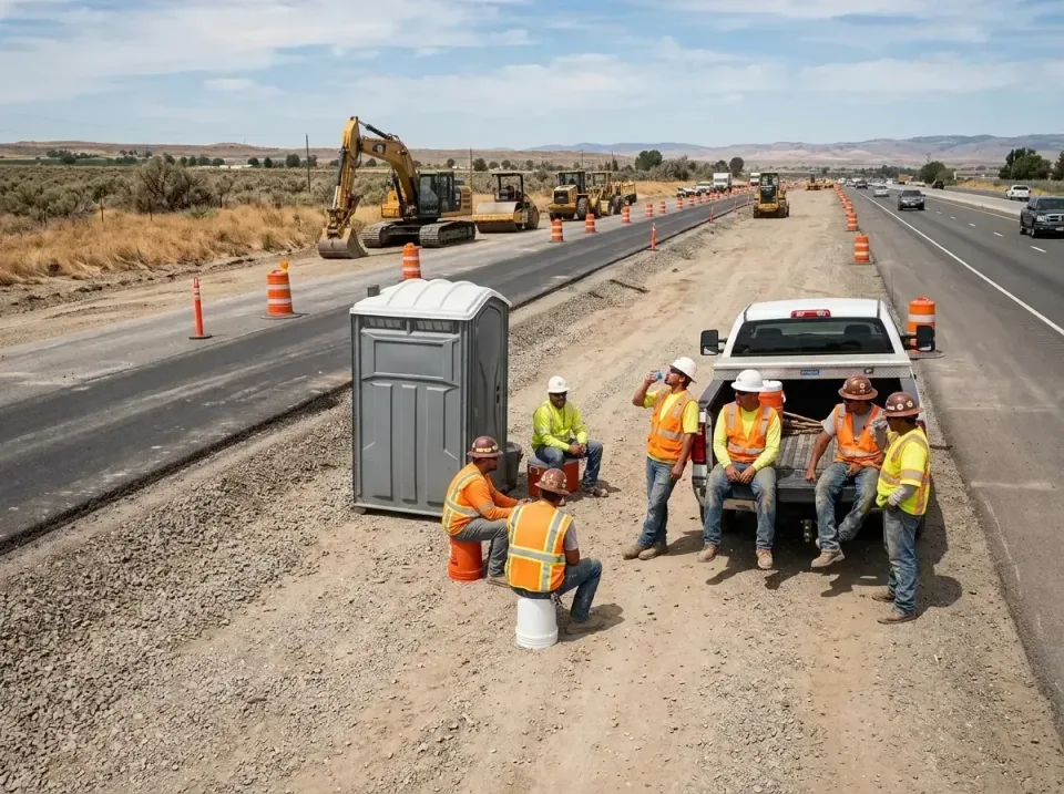 highway-road-construction-crew-007 — frequently asked questions, Porta Potty and Restroom Rentals in Malone, FL